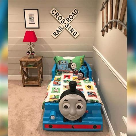 Find great deals on ebay for thomas the train bedroom decor. Thomas the train, train track | Thomas bedroom, Kid room ...