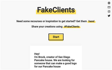 FakeClients — Design Brief Generator — Generate Briefs & Prompts to