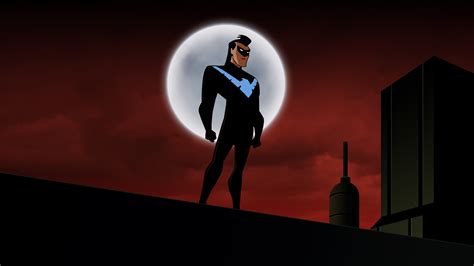 Wallpaper Nightwing Dc Comics Warner Brothers Batman The Animated