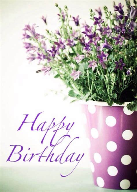 Happy birthday with white flower. Best Birthday Flowers Images :: Birthday Wishes & Bouquet ...