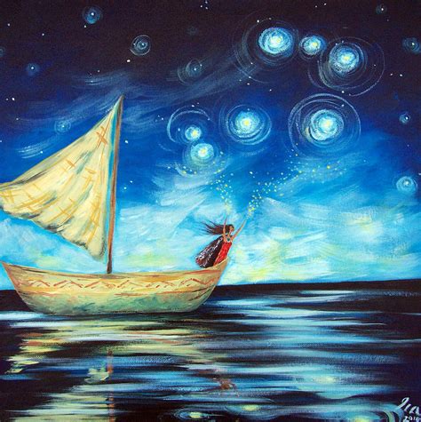 Sprinkling Stars At Matariki Painting By Ira Mitchell Kirk