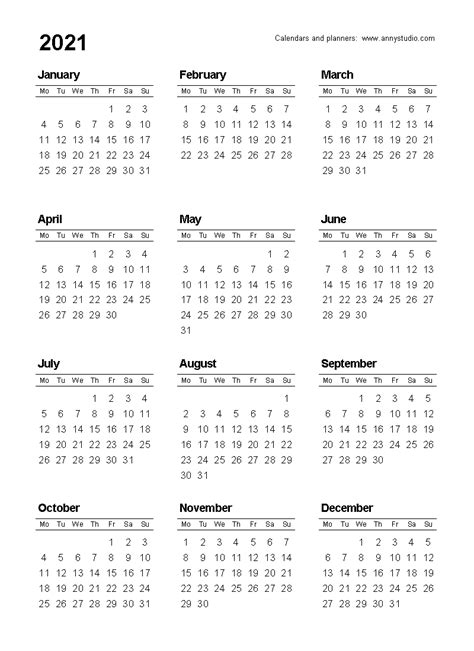 Checkbook Size Calendar Printable Template Calendar Design