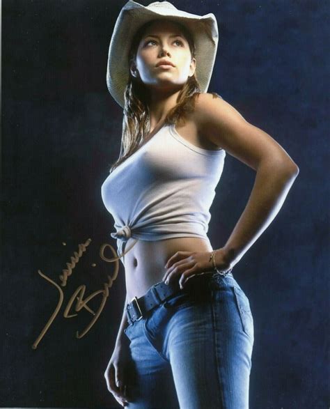 Photo Beautiful Cowgirl Jessica Biel Star Of Blade Etsy