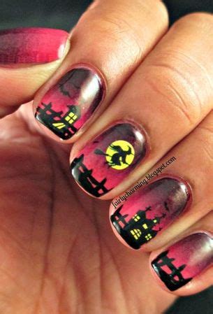 Easy halloween nails are not only the last resort option. Do It Yourself Halloween Nail Art Inspiration