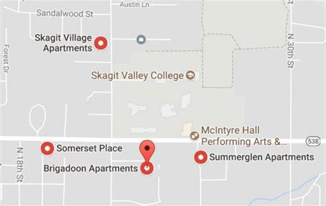 Skagit Valley College Campus Map