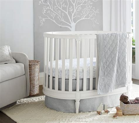 Acquire the best oval baby crib on alibaba.com at alluring offers. Belgian Flax Linen Oval Baby Bedding | Pottery Barn Kids