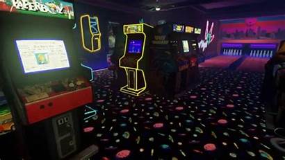Arcade Retro Gaming Shows Immersion True Digital