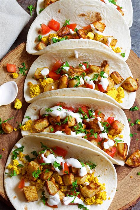 If you walk into a panera. Easy Vegan Breakfast Tacos