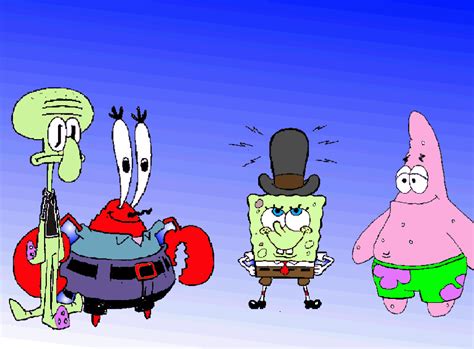 Spongebob And The Gang By Ktja On Deviantart