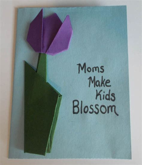How To Make An Origami Mothers Day Card