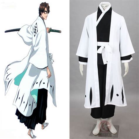 4nd Aizen Cosplay Costume From Bleach Anime In Anime Costumes From