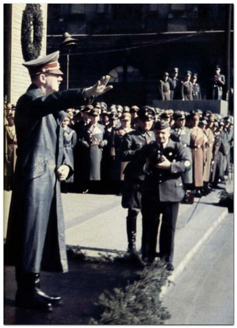 World War Ii In Color Top Third Reich Officials At Heldengedenktag 1943