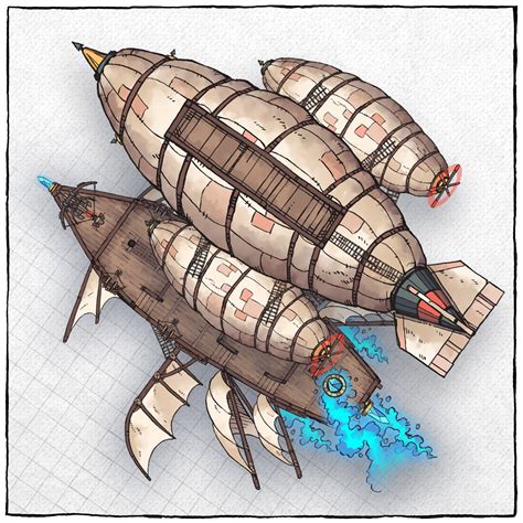Ross On Twitter Does Your World Have Space For A Steampunk Airship