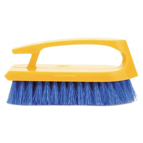 Long Handle Scrub Brush By Rubbermaid Commercial Rcp6482cob