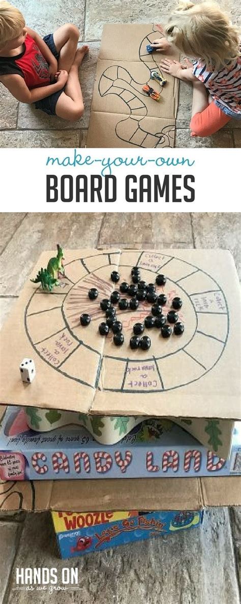 Ameritrash, so it's no surprise that he can write well. Make Your Own Board Games for Kids | Board games for kids ...