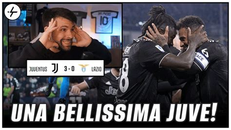 Mi Sono Commosso All Assist Di Chiesa Live Reaction Juventus Lazio 3 0 Youtube