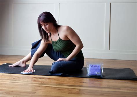 Ideally, you clean your yoga mat after each use. Yoga Mat Cleaning Wipes with Essential Oils.