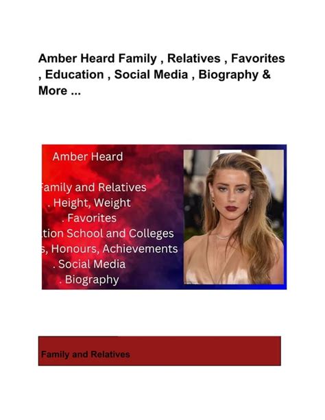 Amber Heard Biographypdf