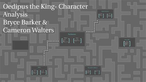 oedipus the king character analysis by bryce barker