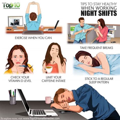 Tips To Stay Healthy When Working Night Shifts Top 10 Home Remedies