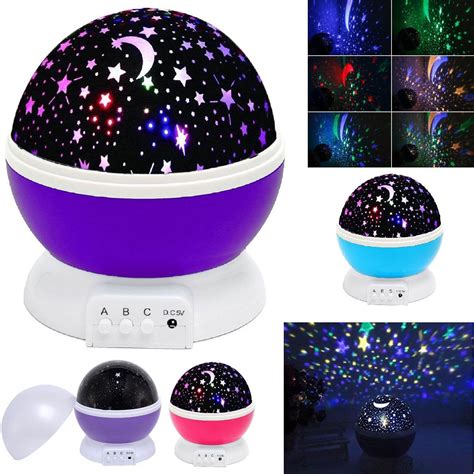 led star moon wall bedroom projector lamp  uncle wieners