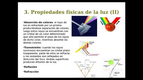 01 03 Luminotecnia Dii2 Propiedades Físicas De La Luz Youtube