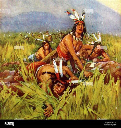 Red Indians Hi Res Stock Photography And Images Alamy