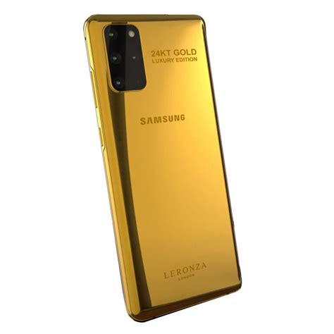 24k Gold Samsung S20 Elite Leronza