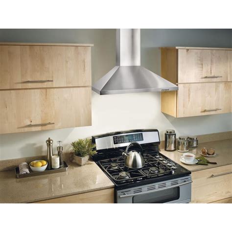 Broan 30 In Convertible Stainless Steel Wall Mounted Range Hood In The