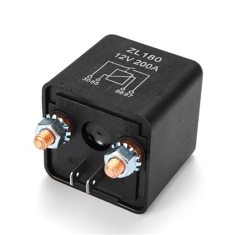 12v 200a Heavy Duty Split Charge Starter Relay Car Truck Boat Van With