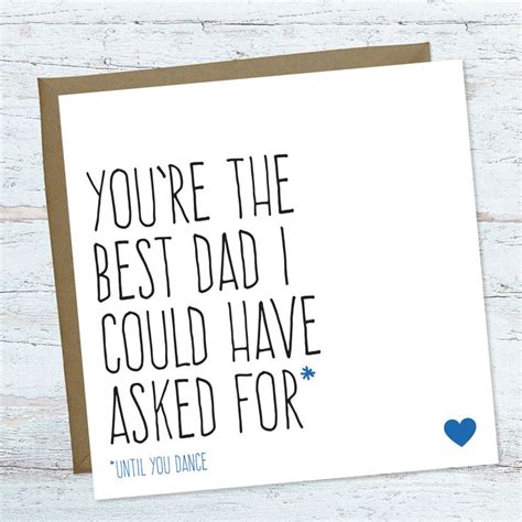 Funny Fathers Day Card Birthday Card For Dad Funny Dad Etsy Funny