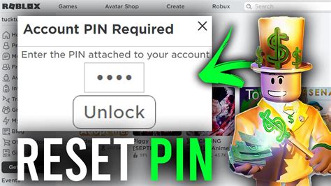 How To Reset Pin On Roblox