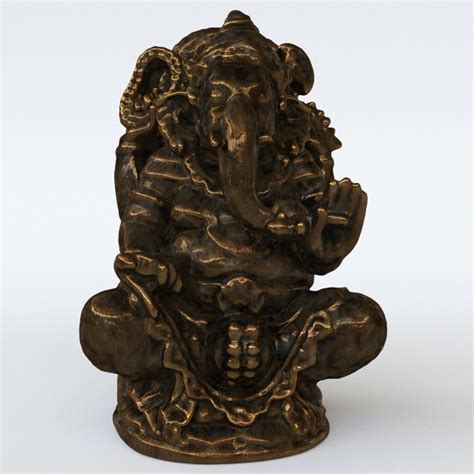 Ganesha 3d Model Turbosquid 1198841