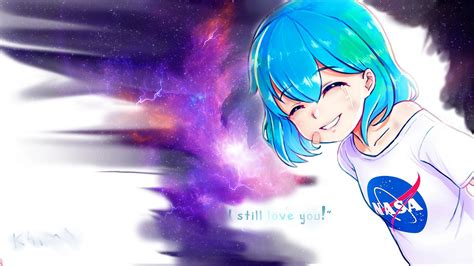 Anime Earth Chan Hd Wallpaper By K4rma