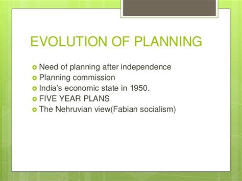 Economic Planning India