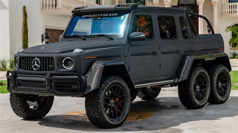 This Mercedes Amg G63 Has Been Transformed Into A 6×6 Monster