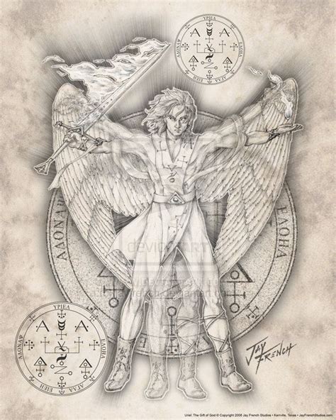 Gabriel Archangel Symbol Buscar Con Google Archangel Tattoo