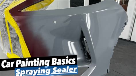 Car Painting Basics How To Use A Primer Sealer Youtube