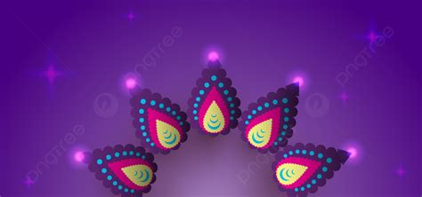 Diwali Festival Purle Background Diwali Background Deepavali