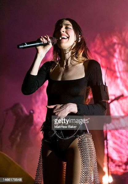 Caroline Polachek Performs At Eventim Apollo On February 14 2023 In