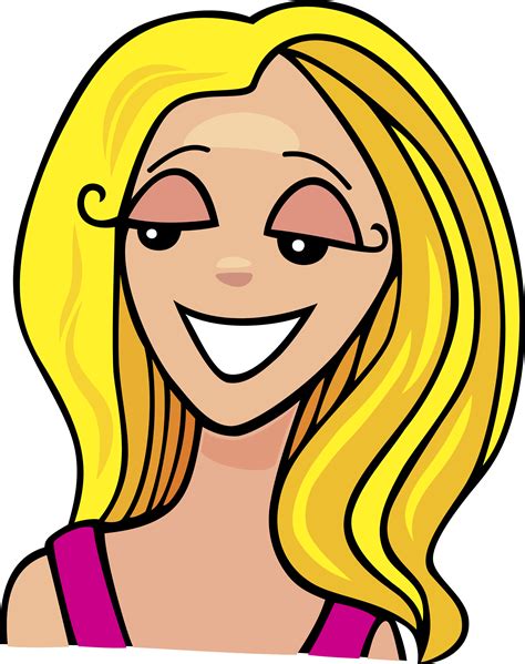 Blonde Hair Cartoon Characters Cliparts Co