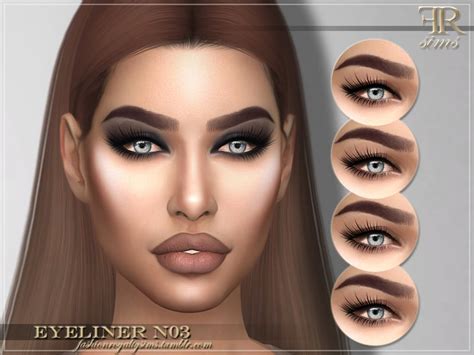 Frs Eyeliner N03 Sims 4 Mod Download Free