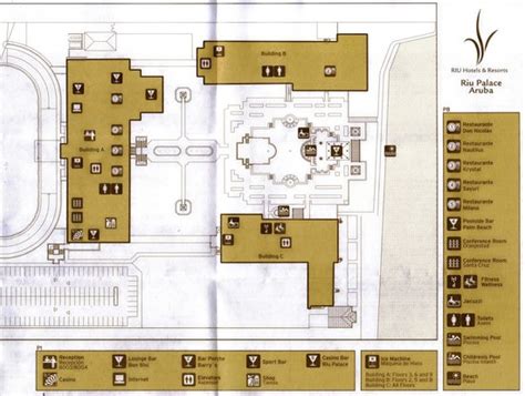 Riu Palace Map Picture Of Hotel Riu Palace Aruba Palm Eagle Beach
