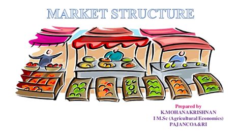 The types of market structures include the following: Market structure