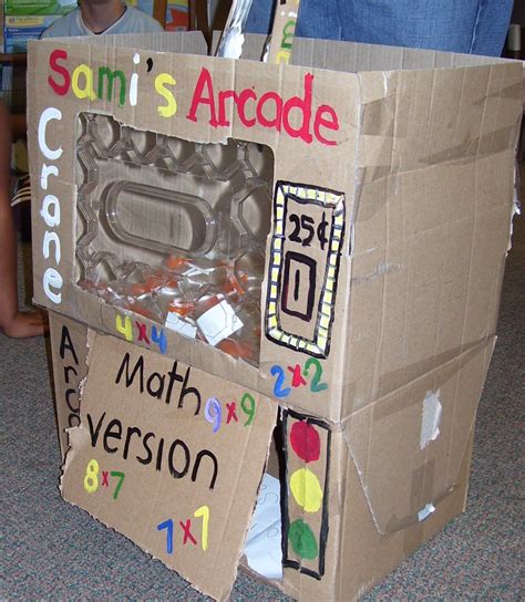 Cardboard Arcade Arcade School Garden Elementary Schools