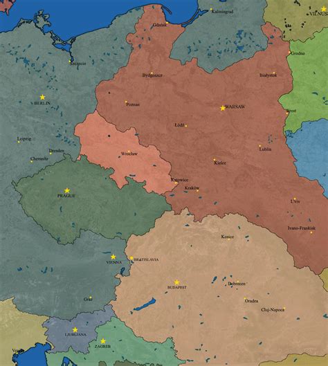 Best Central European Images On Pholder Imaginarymaps Map Porn