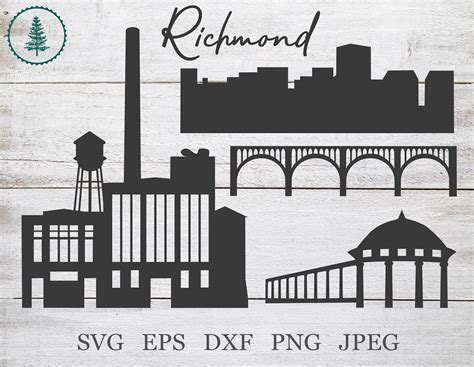 Richmond Sights Svg Etsy