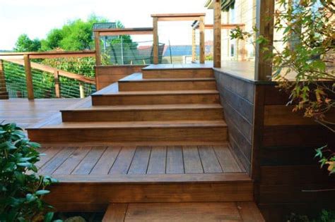 Top 50 Best Deck Steps Ideas Backyard Design Inspiration