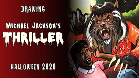 Drawing Michael Jacksons Thriller Werewolf Halloween Art And Talk