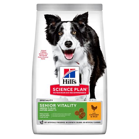 Vitality produces some of the best dog food and treats in the philippines. Hill's Science Plan Adult 7+ Youthful Vitality Medium Dry ...